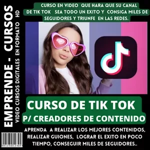 CURSO DE TIK TOK – CREADOR DE CONTENIDO